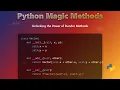 Python Magic Methods Unlock Special Class Powers