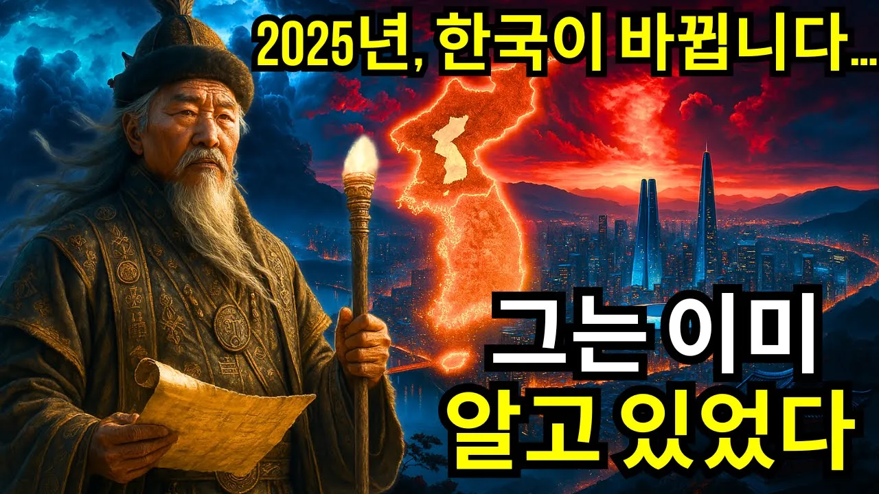 Outline Video 충격 예언! 몽골 예언자 ‘알탄 친바트’가 말한 2025년, 한국의 운명은 이렇게 바뀝니다
