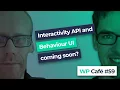 WP Cafe - Interactivity API and Behaviour UI coming soon
