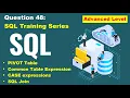 SQL query practice of real business scenario step to step tutorial question 48 advanced level