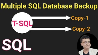 Multiple copy of backup Files in one single T-SQL multiple sql DB backups SQL in sixty seconds