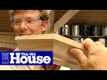 How to Cut Crown Molding This Old House