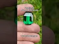 Faceting a Minecraft Emerald