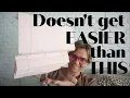 DIY Roman shade relaxed flat style potentially NO-Sew UPDATED