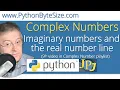Python Complex Numbers 9 Imaginary numbers and the real number line