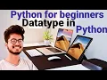 Data type in Python Python for beginners Amit Maurya