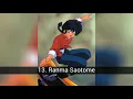 The most beautiful anime guys with black hair