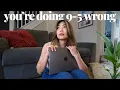 You can ACTUALLY live a great life with a boring 9-5 job watch this
