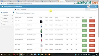 e-commerce website development part-20 Tutorial Rays - By Umar Rahman