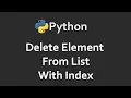 Delete Element From List Program 55 Solutions For Python 100 Exercises CodingFacts
