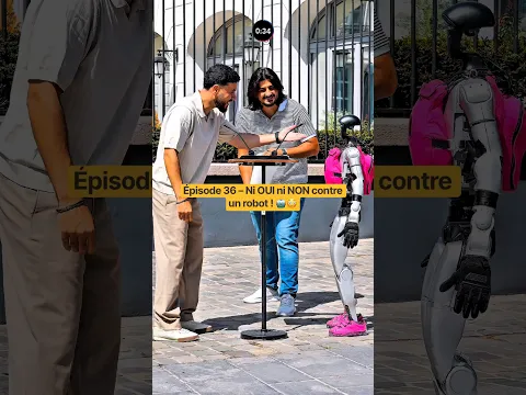 Épisode 36 – Ni OUI ni NON autour du pupitre contre un robot ! 🤖😳