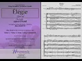 Elegie (Opus 24) de Gabriel FAURE pour Orchestre à Cordes et Soliste