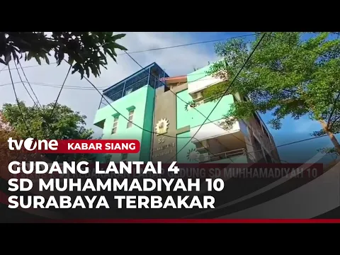 Kebakaran Landa SD Muhammadiyah 10 Surabaya, Siswa Dievakuasi Saat Belajar