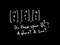 INSANE Hack to Find Span of Any Vectors Passing Linear Algebra