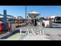 Where to Get a Taxi Uber or Lyft at LAX Los Angeles International Airport August 2024