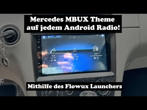Download MP3 Mercedes MBUX Oberfläche auf jedem Android Radio einstellen