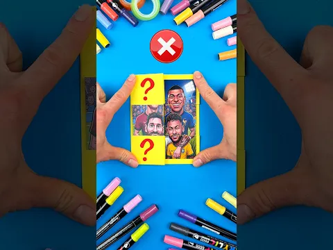 Solving Paper Craft Puzzle with Football Stars 🧩#puzzle#ronaldo#messi##solve#ronaldinho#solve#fifa