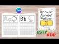 Lagu How to make Trace Letter Worksheets in Canva | Amazon KDP