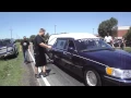 Hearse burnout for Tyler Flip - Street Outlaws