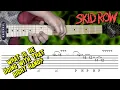Skid Row - I Remember You - Guitar Lesson (Solo), with Tabs!