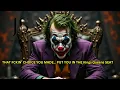 Download Lagu THAT FCKIN’ CHOICE YOU MADE… PUT YOU IN THE Kings Queens SEAT-Joker Speech (Powerful)