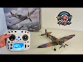 RC Spitfire Warbird Surpasses Expectations Unboxing Maiden Flights