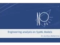 Engineering Analysis on SysML Models Webinar