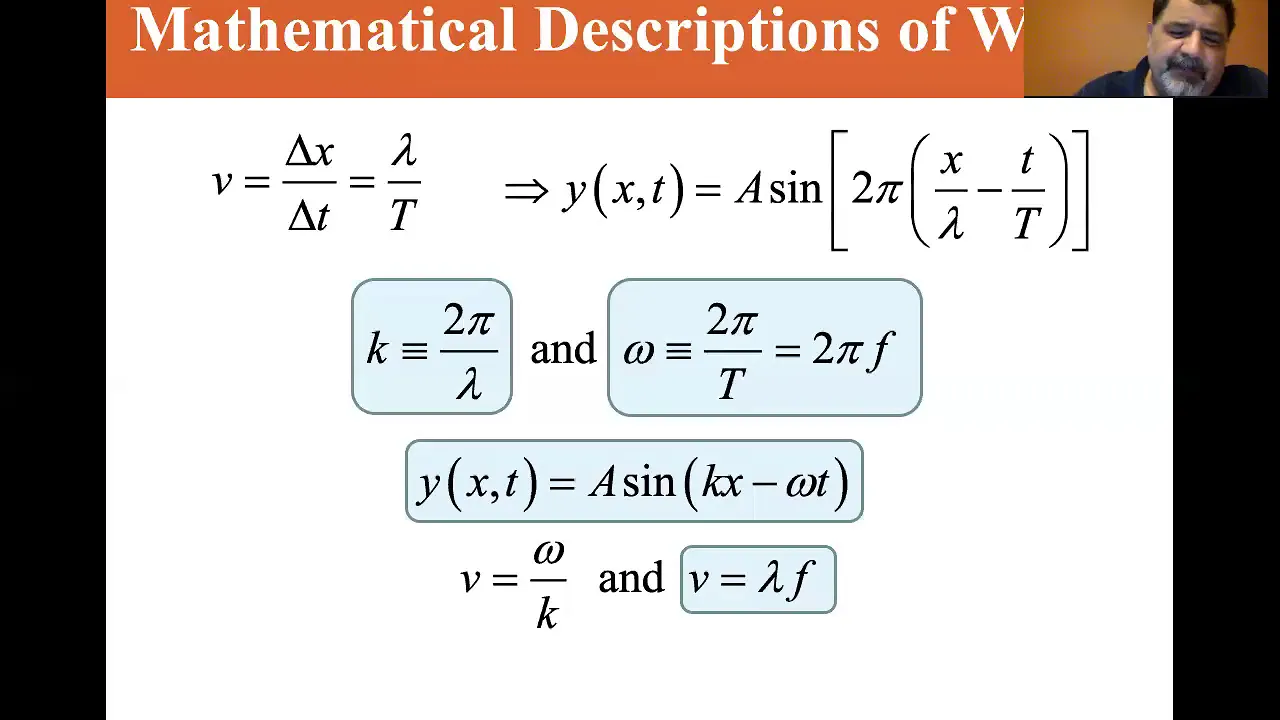 University Physics Lectures, Traveling Wave