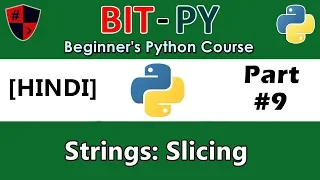 HINDI BIT-PY Beginner s Python Course Part String Slicing