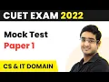 CUET 2023 Computer Science Informatics Practices CUET Mock Test Paper 1