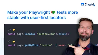 Make your end-to-end tests more stable with Playwright s user-first selectors