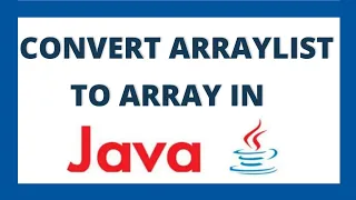 How to convert arraylist to array in java List to array conversion program