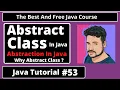 Java Tutorial Abstract Class in java Understanding the need of Abstract Class part 53