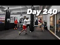 Lagu Day 240 of becoming a World Boxing Champion.