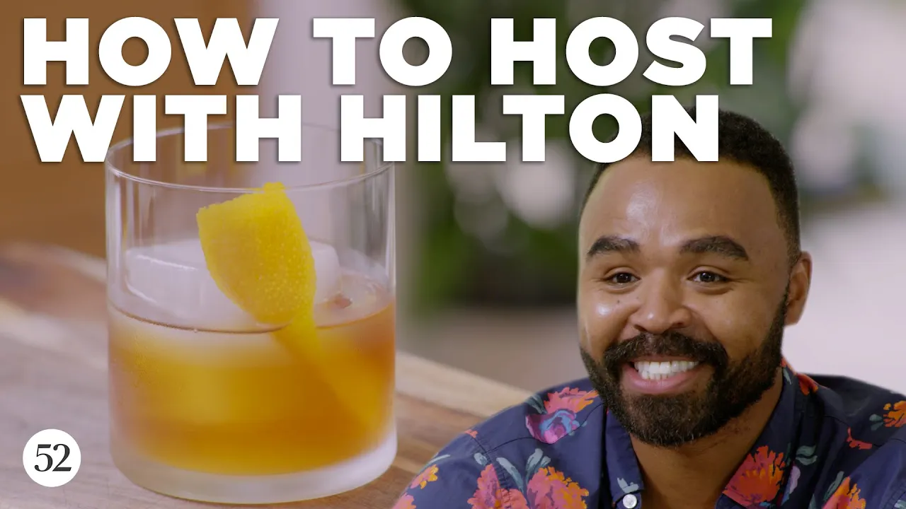 A Dash of Hosting Magic: The Old Fashioned with Hilton Carter   Food52 + Angostura Bitters