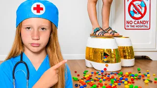 Nastya Plays Doctor and Teaches Healthy Food Habits