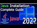 How to Install Java on Windows 2022 Update JAVA - HOME JDK installation Complete Guide