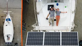 ⛵️Sailboat’s DIY Off-grid solar system #138