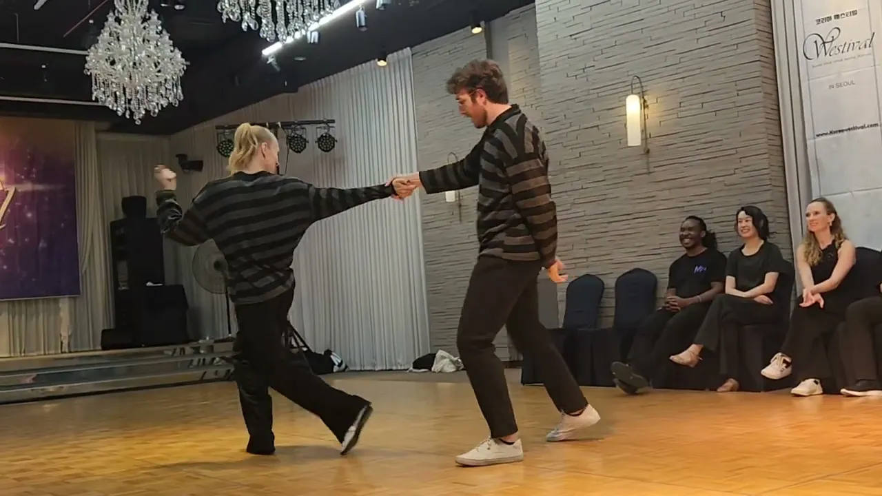 "Thinking About It"Keerigan Rudd & Haley Hauglum- 1st place Open Strictly Finals Korea Westival 2024