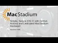 Simple Secure iOS CI with GitHub Actions and Dedicated MacStadium Hardware