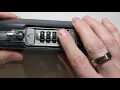 002 Master lock Safe - 5900EURD How a thief could walk away with it without the combination