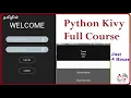 Python Kivy Full Course Python Mobile App Development in Tamil Python Kivy Tutorial for beginners