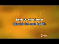 Karaoke Du Kannst Nicht Immer Siebzehn Sein - Chris Roberts *
