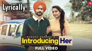 Introducing Her Song - Himmat Sandhu ( Lyrics ) - #NewPunjabiSong2021