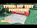 Download Lagu Making the best DIY tent footprint: Tyvek (tent groundsheet)