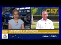 CSX CEO Joe Hinrichs on earnings We have work to do but demand is steady