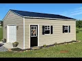Customer Review of Alan s Factory Outlet 20x25 Vertical Metal Garage