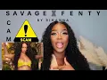 Savage X Fenty IS A SCAM - I was scammed TWICE