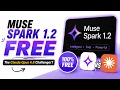Muse Spark 1 2 Is FREE A New Challenger to Claude Opus 4 8