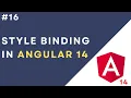 Style Binding in Angular 14 Application Bind CSS to HTML Elements in Angular